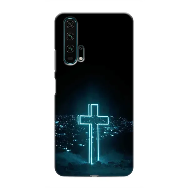 Чехол с принтом «Крест и город» для Huawei Honor 20 Pro