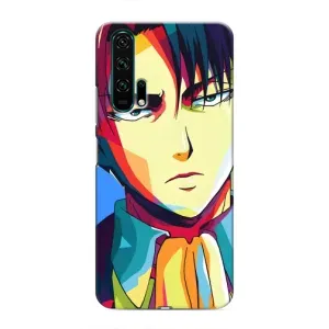 Чохли Персонажі Аніме Наруто для Huawei Honor 20 Pro (AlphaPrint) (Леві Аккерман)