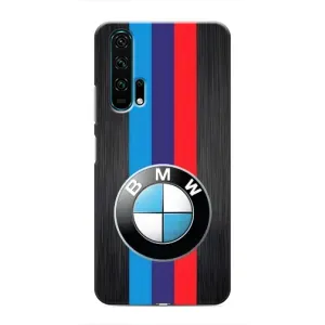 Чохол для Хуавей Хонор 20 Про - з принтом БМВ (AlphaPrint) (Лого BMW)