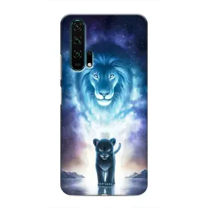 Чохол з картинкою ЛЕВ для Huawei Honor 20 Pro (VPrint) (Маленький лев)
