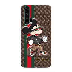 Чохли  GUCCI для Хуавей Хонор 20 Про (AlphaPrint) (Маус Гуччі)