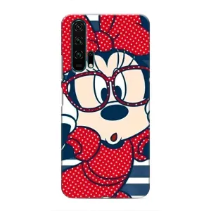 Міккі Маус чохол для Huawei Honor 20 Pro (AlphaPrint - Мультяшні) (Маус в окулярах)