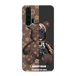 Круті Чохли Луі Віттон для Huawei Honor 20 Pro (AlphaPrint) (Ведмідь Луі Вітон)