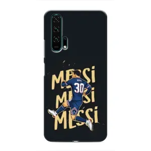 Чохли для Huawei Honor 20 Pro (Leo чемпіон) (AlphaPrint) (Messi ПСЖ)