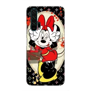 Чехол Disney Mouse Huawei Honor 20 Pro (PREMIUMPrint) (Минни peace)