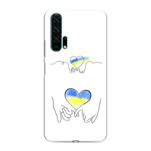 Чехол для Патриота Украины Huawei Honor 20 Pro - (AlphaPrint) (Мир Украине)