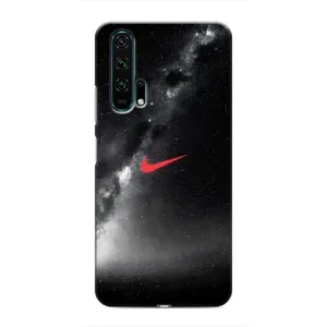 Чохол для Huawei Honor 20 Pro - з принтом Найк (AlphaPrint) (Найк червоний)