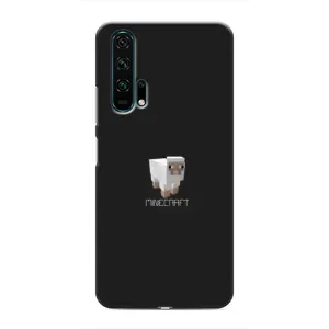 Чохол Майнкрафт на Huawei Honor 20 Pro (AlphaPrint) Minecraft (Овечка Майнкрафт)