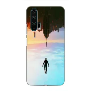 Чохол з людиною павуком для Huawei Honor 20 Pro - (AlphaPrint) (Людина павук)