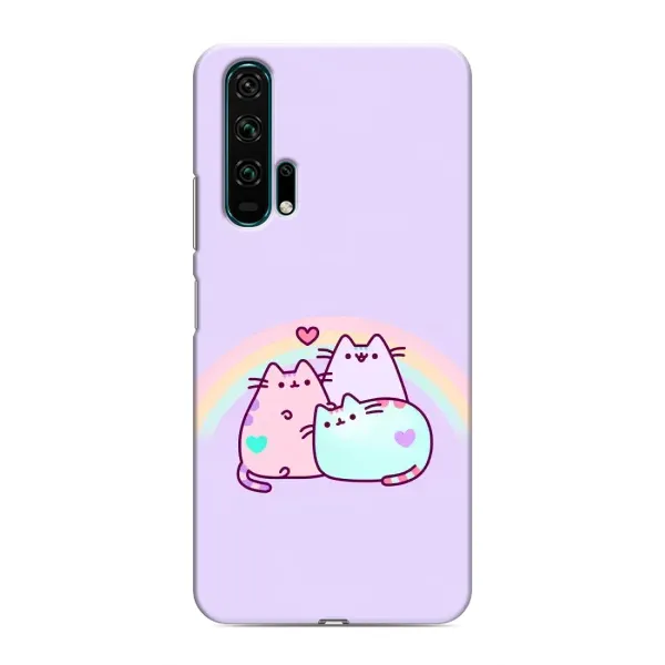 Чехол с принтом «Радужные котики» для Huawei Honor 20 Pro Чехол с принтом «Радужные котики» для Huawei Honor 20 Pro