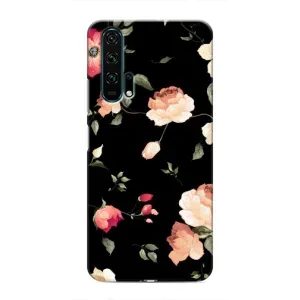 Чохли з квітами для Huawei Honor 20 Pro (VPrint) (Трояндочки)