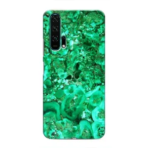 Мраморний чехол на Huawei Honor 20 Pro (VPrint) (Салатовий Мрамор)