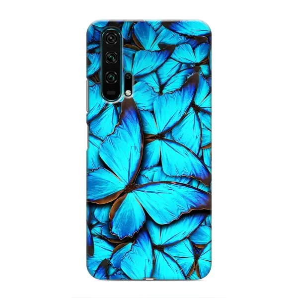 Чехол с принтом «Синие бабочки» для Huawei Honor 20 Pro Чехол с принтом «Синие бабочки» для Huawei Honor 20 Pro