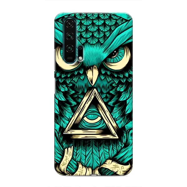 Чехол с принтом «Сова с глазом» для Huawei Honor 20 Pro