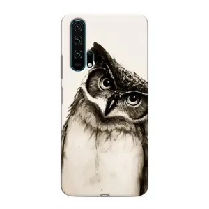 Чохол з пташками на Huawei Honor 20 Pro (VPrint) (Сова)