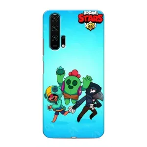 Чехлы Brawl Stars для Huawei Honor 20 Pro (AlphaPrint) (Тріо героїв)