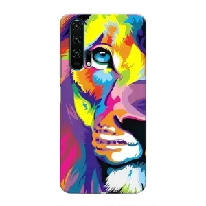 Чохол з картинкою ЛЕВ для Huawei Honor 20 Pro (VPrint) (Яскравий Лев)