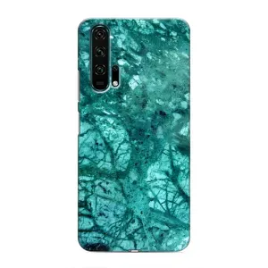 Мраморний чехол на Huawei Honor 20 Pro (VPrint) (Зелений мрамор)