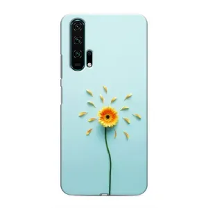 Чохли з квітами для Huawei Honor 20 Pro (VPrint) (Жовта квітка)