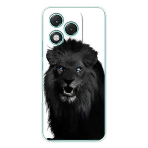 Чохли з картинкою животних Huawei Honor 400 Lite (Чорний ЛЕВ)