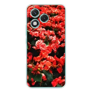 Чохли з квітами для Huawei Honor 400 Lite (VPrint) (Квіти червоні)