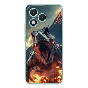 Чохол з картинкою 'Хижаки' для Huawei Honor 400 Lite (Вогняний динозавр)