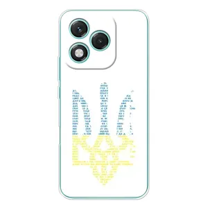 Чохли для Huawei Honor 400 Lite Укр. Символіка (AlphaPrint) (Герб з букв)