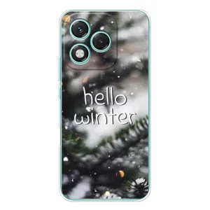 Новорічні, Святкові Чохли для Huawei Honor 400 Lite - 2024 год (Hello winter)