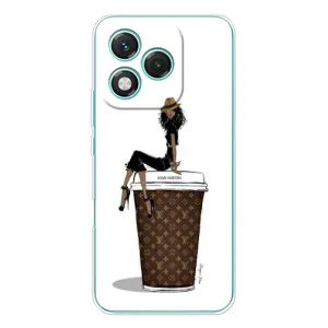 Чохли Луі Вітон для Huawei Honor 400 Lite (AlphaPrint - LOUIS VUITTON) (кава LOUIS VUITTON)