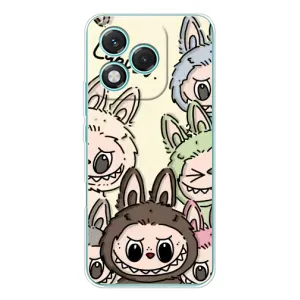 Чохол з Лабубу на Huawei Honor 400 Lite (Золота мавпа Bored Ape)