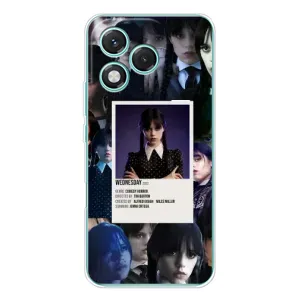 Чохли Венсдей на Huawei Honor 400 Lite Уенсдей (AlphaPrint) (колаж Венздей)