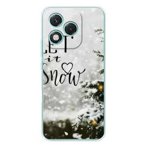 Новорічні, Святкові Чохли для Huawei Honor 400 Lite - 2024 год (Let it snow)