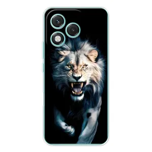 Чохол з картинкою 'Хижаки' для Huawei Honor 400 Lite (Лев у темряві)