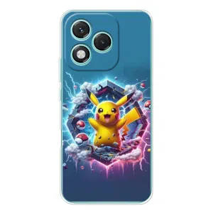 Чохол з Пікачу на Huawei Honor 400 Lite (Лого Пікачу)