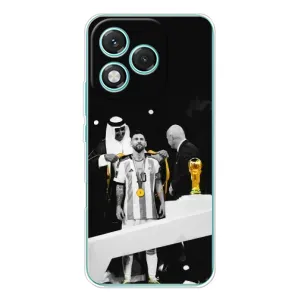 Чохли для Huawei Honor 400 Lite (Leo чемпіон) (AlphaPrint) (Мессі коронований)