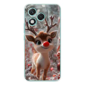 Яскравий чохол для Huawei Honor 400 Lite з Зимові Оленята