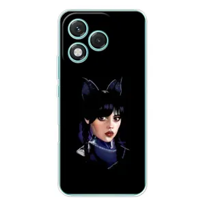 Чохли Венсдей на Huawei Honor 400 Lite Уенсдей (AlphaPrint) (серйозна Венздей)