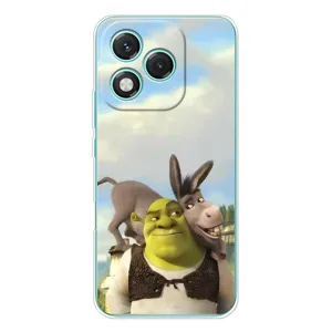 Чохол з мультфільмом Шрек на Huawei Honor 400 Lite (Шрек та Осел)