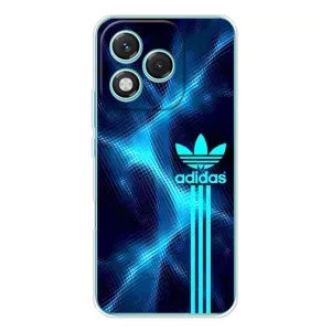 Чохли Адидас для Huawei Honor 400 Lite (AlphaPrint) (Синій Адідас)