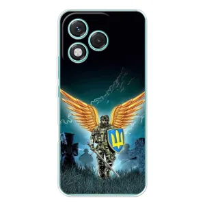 Чехлы с картинкой ЗСУ для Huawei Honor 400 Lite (AlphaPrint) (Солдат ЗСУ)