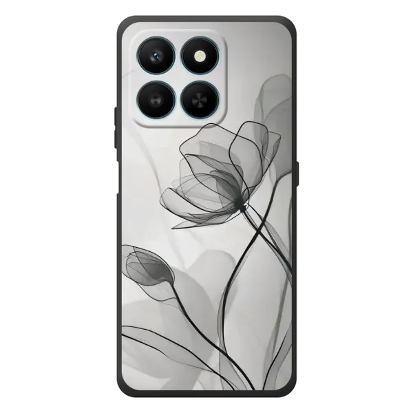Чохол з принтом «Чорні квіти» для Huawei Honor 400 Smart Чохол з принтом «Чорні квіти» для Huawei Honor 400 Smart