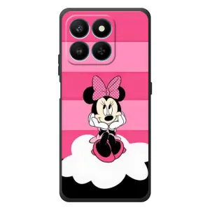 Эксклюзивный чехол для Huawei Honor 400 Smart (AlphaPrint - Мультяшные) (Девочка Maus)