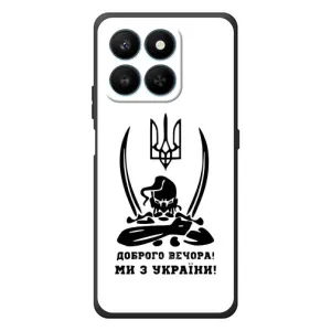 Чохли (Доброго вечора, ми за України) для Хуавей Хонор 400 Смарт (AlphaPrint) (Доброго вечора)