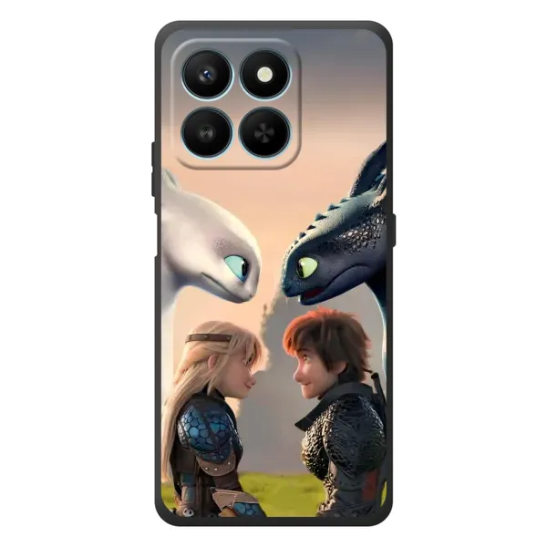 Чехол с принтом «Иккинг и Астрид» для Huawei Honor 400 Smart Чехол с принтом «Иккинг и Астрид» для Huawei Honor 400 Smart