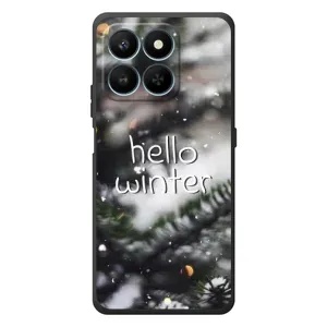 Новорічні, Святкові Чохли для Huawei Honor 400 Smart - 2024 год (Hello winter)