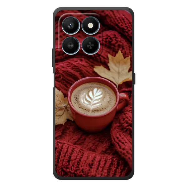 Чехол с принтом «Кофе на пледе» для Huawei Honor 400 Smart Чехол с принтом «Кофе на пледе» для Huawei Honor 400 Smart