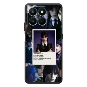 Чохли Венсдей на Huawei Honor 400 Smart Уенсдей (AlphaPrint) (колаж Венздей)