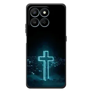 Християнські Чохли для Huawei Honor 400 Smart (AlphaPrint) (Хрест і місто)