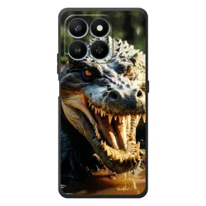 Чохол з картинкою 'Хижаки' для Huawei Honor 400 Smart (Небезпечний крокодил)