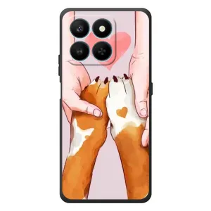 Чехлы с собаками для Huawei Honor 400 Smart (VPrint) (Любовь к собакам)